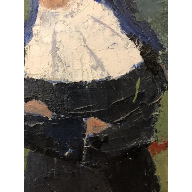 Jean-Jacques Boimond, Chèpre Soeur, 1991, Oil on Canvas, Framed For Sale - Image 6 of 11