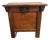 Mid 20th Century Korean Elmwood Rice Chest With Tansu Altar Cabinet Locks For Sale