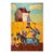 Nathaniel Mather – Bike Riding in Country Oversized Textured Canvas Artwork For Sale