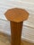 Vintage Wooden Fluted Column Pedestal With Octagonal Detail For Sale - Image 4 of 6