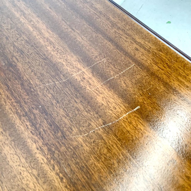 Pair of Federal Style Drop-Leaf Pembroke Side Tables For Sale - Image 15 of 16