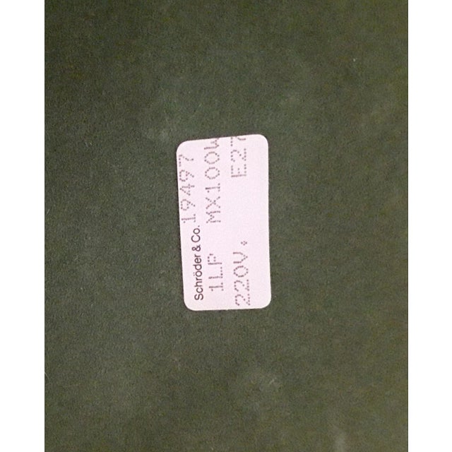 1980s Satin Brass Adjustable Table Lamp from Schröder, 1980s For Sale - Image 5 of 6