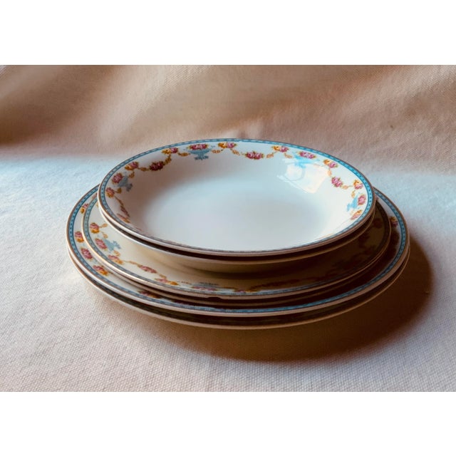 1930s 1930s Grindley "The Royston" Dinner Service for Two - Vermont Estate Collection For Sale - Image 5 of 17