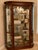 1960s Elegant Pulaski Display Cabinet With Curved Glass For Sale - Image 12 of 13