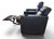 Black Leathercraft 2 or 3 Seat Theater Seating For Sale - Image 8 of 17