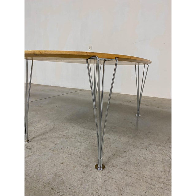 Superellipse Table by Bruno Mathsson and Piet Hein for Fritz Hansen For Sale - Image 13 of 18