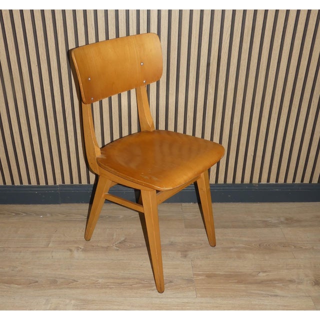 1970s Casala Wooden Chair in Beech, 1973 For Sale - Image 5 of 9
