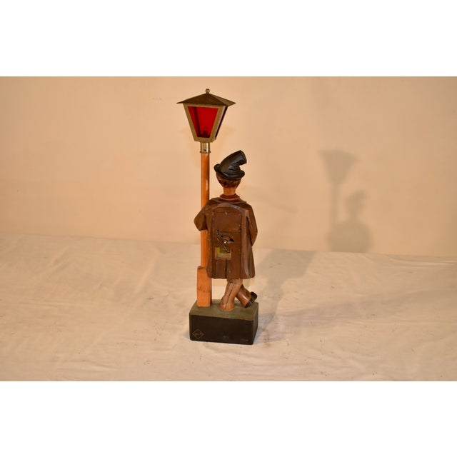 Hand Carved Whistler by Karl Griesbaum, Circa 1960's For Sale - Image 4 of 11