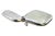 Silver Guilloche Silver Matchbox with Bands at the Top Surrounding a Monogram Card For Sale - Image 8 of 8