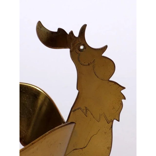 Argentiere Futurist Sculpture Gallo from Guido Galbiati, 1930s For Sale - Image 4 of 9