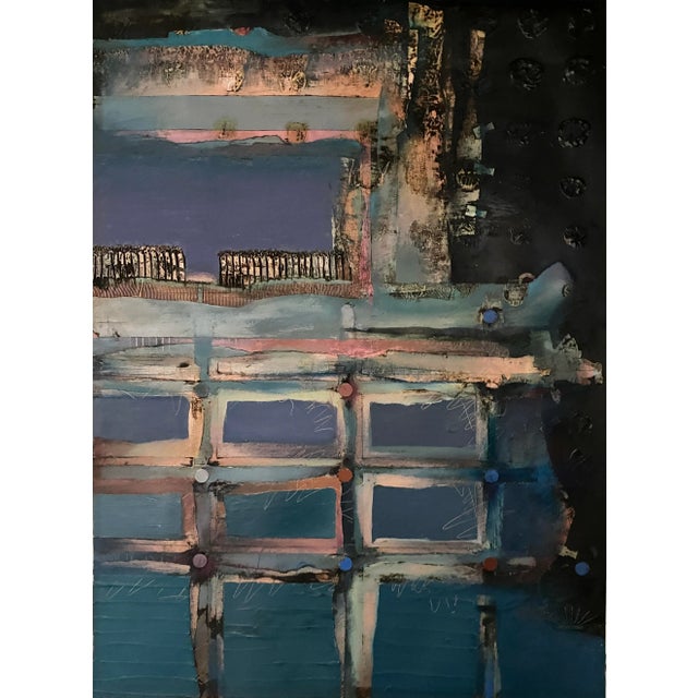 1984 Leslie Karpinski Body Painting and Collage For Sale - Image 12 of 12