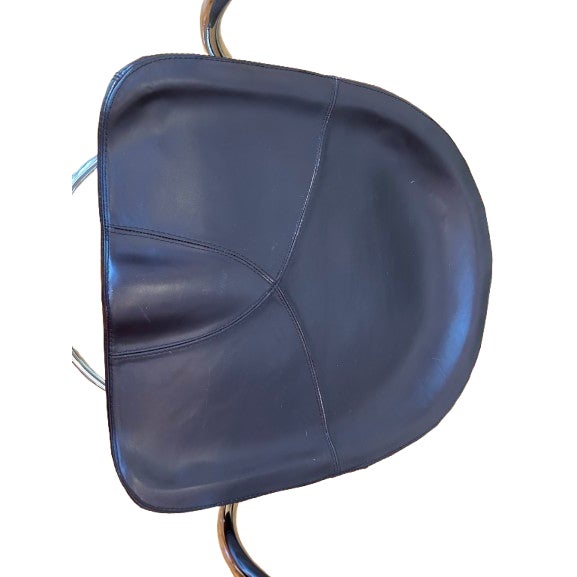 Pair of Vladimir Tatlin Constructivist Cantilever Chairs by Gordon International, 1987 – Chrome & Leather – Documented For Sale - Image 9 of 9