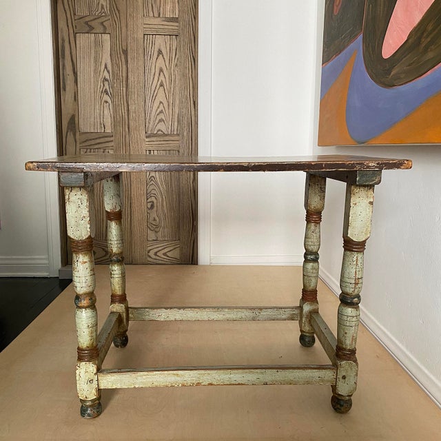 Late 19th Century French Provincial Side Table For Sale - Image 4 of 12