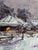 Oil Painting Winter and Evening Alexander Cherednichenko For Sale - Image 4 of 12