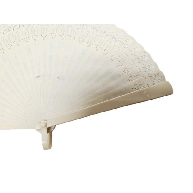 Plastic Art Nouveau Polish Celluloid Fan, 1930s For Sale - Image 7 of 13