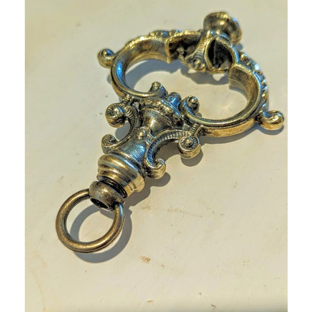 Vintage Large Baroque or Rococo Pendant/ Hook For Sale - Image 4 of 5
