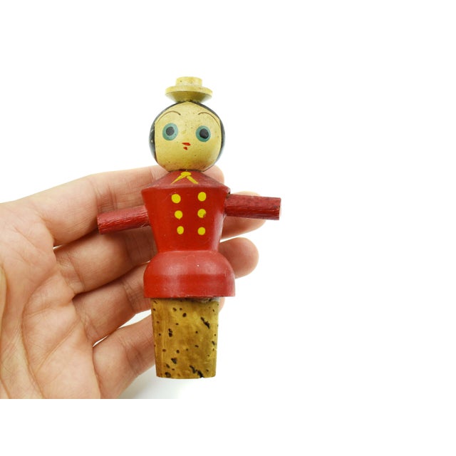 Mid 20th Century Japanese Barware Tools Bottle Stopper, Bottle Opener and Corkscrew Set - 4 Pieces For Sale - Image 6 of 8