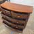 This Georgian Bowfront Mahogany 5 Drawer Chest With Twist Side Supports has beautiful figured mahogany drawer fronts. This...