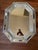 Vintage Venetian Murano Style Octagonal Glass Mirror For Sale In New York - Image 6 of 12
