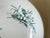 Antique Italian Botanical Plates | s.c.r. Linneo Green Transferware Set (20cm) For Sale - Image 10 of 18