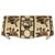 Traditional Floral Bench With Painted Wood Frame For Sale - Image 3 of 4