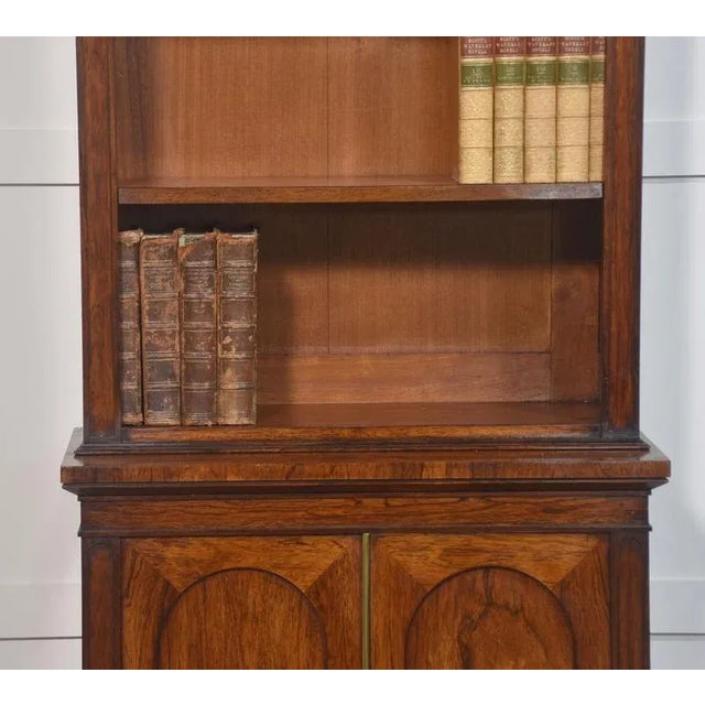 Rosewood Open Bookcase, 19th Century For Sale - Image 5 of 16