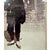 Black Framed Vintage Black-and-White Photograph of Chinese Professor For Sale - Image 8 of 11