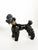 Patinated Plaster Poodle Sculpture, France, 1970s For Sale - Image 4 of 14