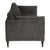 Mid-Century Modern NOIR Andalusia Sofa with Velvet For Sale - Image 3 of 5