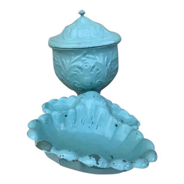 Antique French Lavabo Fountain-A Pair For Sale