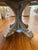 Beautiful round dining table made from reclaimed wood in Italy and finished in the United States in French blue. Purchased...