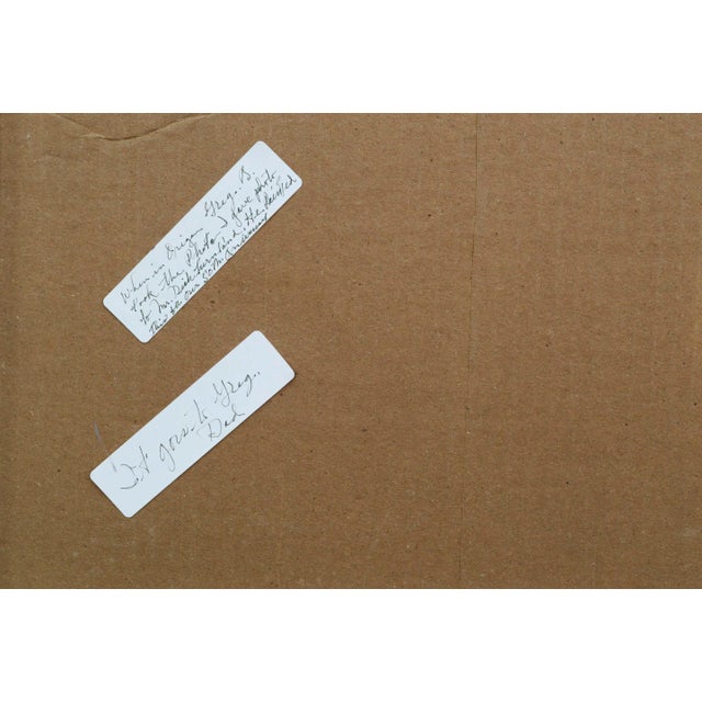 Richard Turnland Mountain Meadow in Autumn Landscape Late 20th Century For Sale In Monterey, CA - Image 6 of 7