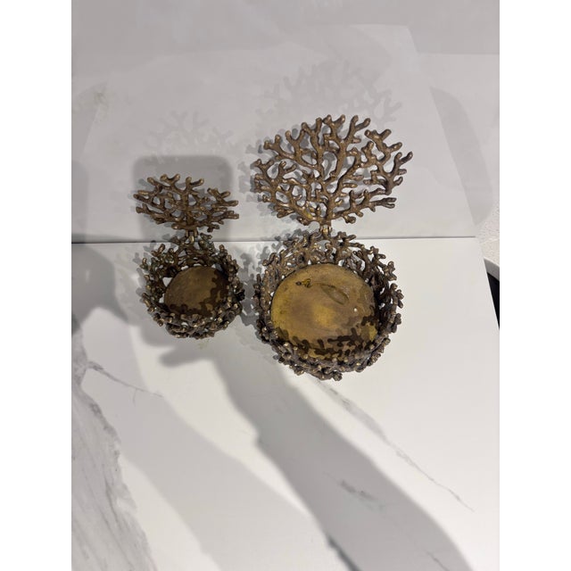 Create a stunning seascape with these coral-inspired boxes. Crafted of weighty, solid brass, these boxes make eye-catching...