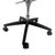 Christophe Pillet Driade Meridiana Hard Plastic Design Chair Desk Chair Adjustable Height Black Base One in Stock! For Sale - Image 4 of 8