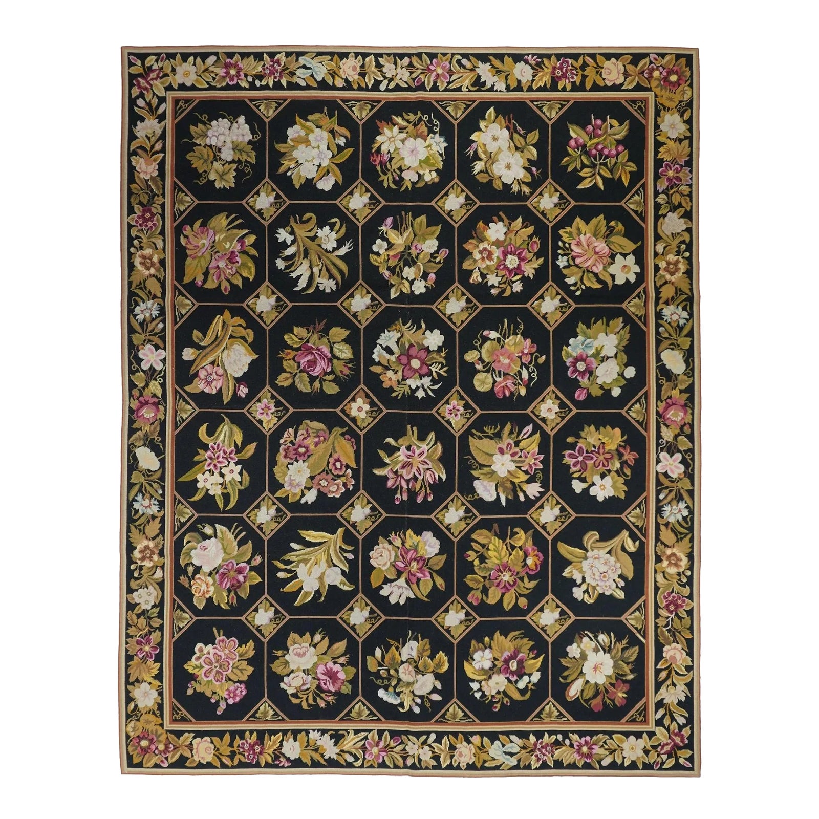 Aubusson Rug 8' X 10'1'' | Chairish