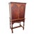 Antique Depression Era Mahogany Liquor Cabinet For Sale