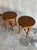 Hollywood Regency Vintage Hollywood Regency Side Tables by Henredon Burl & Faux Bamboo, a Pair For Sale - Image 3 of 9