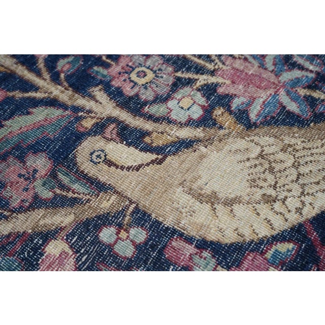 Antique Kerman Rug 8'8'' x 11'8''.