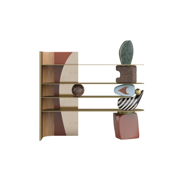 Echoes Bookshelf Handmade in Portugal by Malabar For Sale - Image 12 of 12