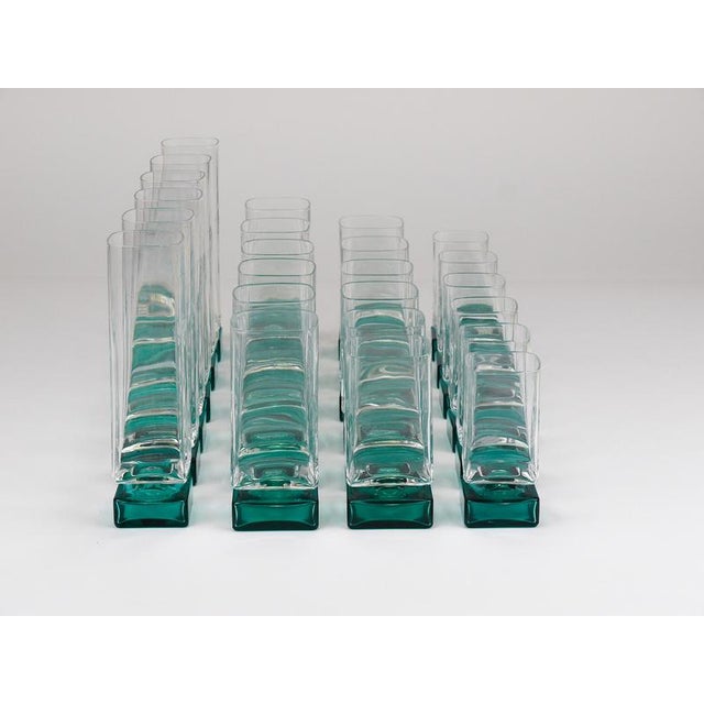 Vintage Italian Light and Music Monet Glasses from Luigi Bormioli, 1980s, Set of 24 For Sale - Image 16 of 17