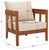 Spritely Home Owen Club Chair Set of 2, Natural/Taupe For Sale - Image 4 of 11
