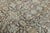 Antique Mahal Hand-Knotted Wool Rug in Neutral Mocha, Espresso, & Ice Blue For Sale In New York - Image 6 of 12