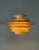 Scandinavian Cream Pendant Lamp with 7 Layers from Jeka, Denmark, 1960s For Sale - Image 6 of 18