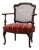 Louis XV Style Oak and Cane Armchair, France, 1890 For Sale