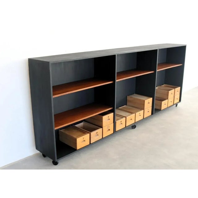 Vintage Teak & Oak Sideboard, 1960s For Sale - Image 4 of 12