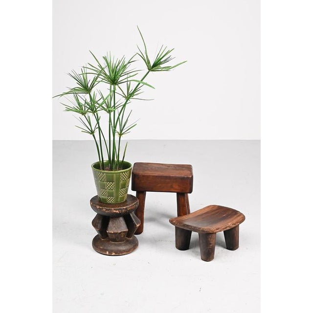 Wood Senufo Stool in Wood For Sale - Image 7 of 8