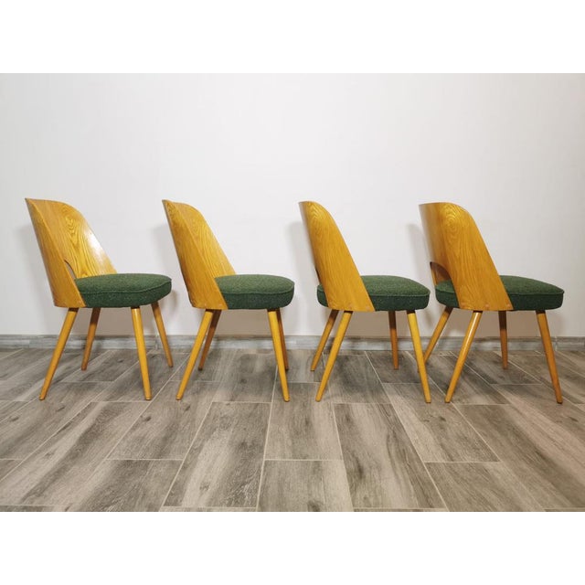 1950s Dining Chairs by Oswald Haerdtl, 1950s, Set of 4 For Sale - Image 5 of 16