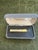 1990s Rare Vintage Christian Dior Gold Plate Tie Clip Circa 1980 In Original Case For Sale - Image 5 of 10