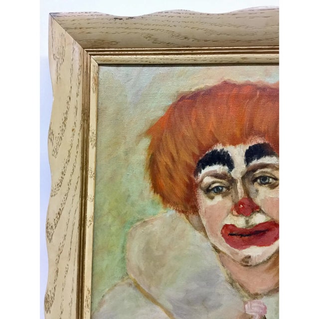 Signed 1968. Purchased in Las Vegas from a hotel redevelopment project. An expressive face indeed. He looks a bit sad in a...