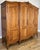 Vintage French Louis XVI Style Carved Oak 4-Door Wardrobe For Sale - Image 3 of 18